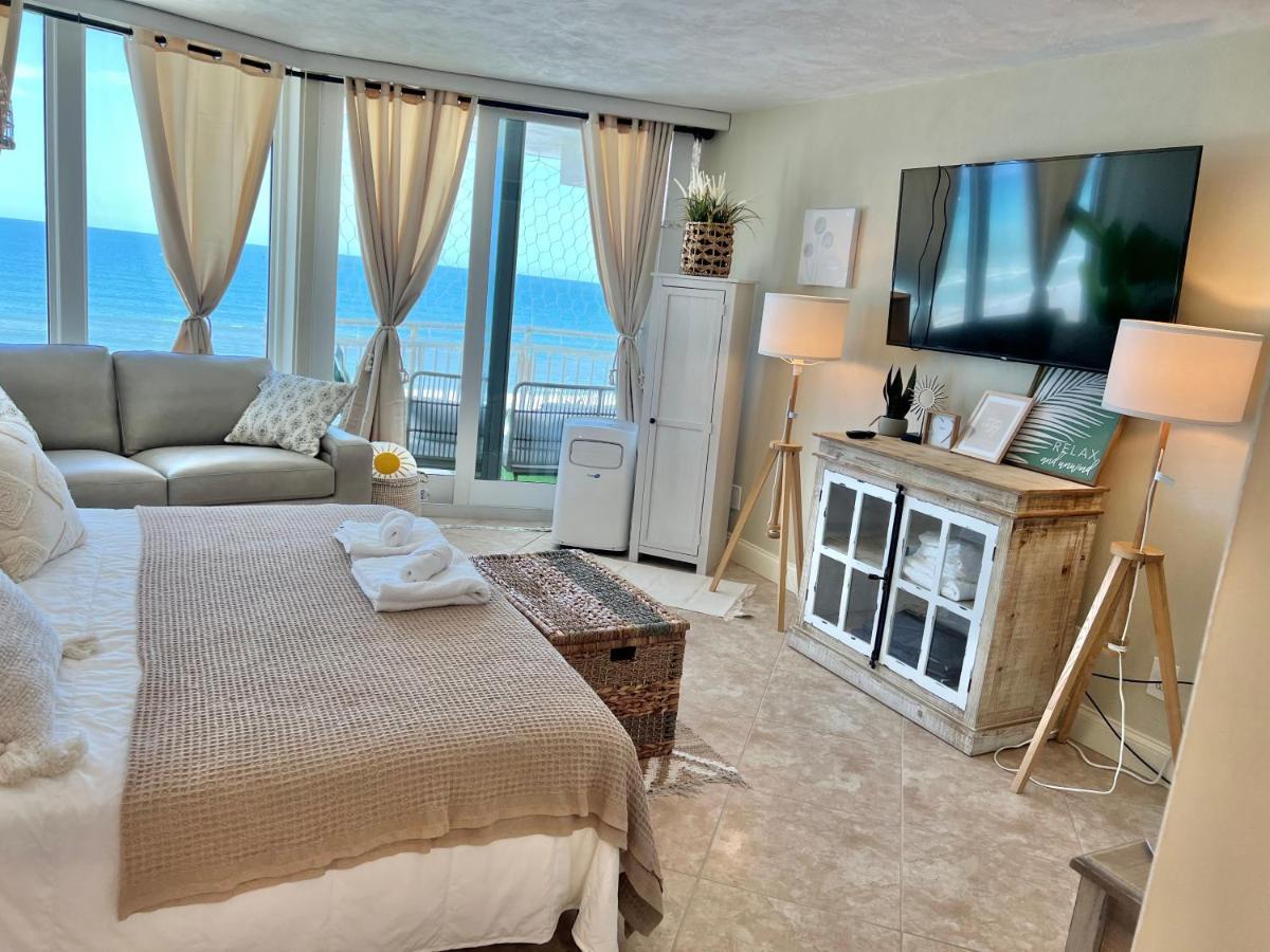 Beach Oasis 704 Lovely Daytona Ocean Front For 5 Sleeps Up To 12 Daytona Beach Eksteriør billede
